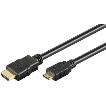 Goobay HDMI 1.4 kabel Mini HDMI (5 m) - Sort