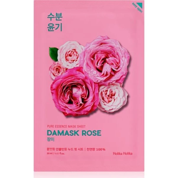 Holika Holika Pure Essence Damask Rose Sheetmaske 23g