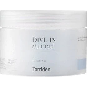 Torriden Dive-in Multi Pad 80 Pads – Fugtigende Ansigtsserviet til Alle Hudtyper