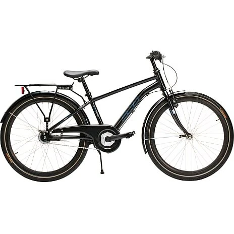 SCO Spike børnecykel 7 gear 24" 2025 - sort