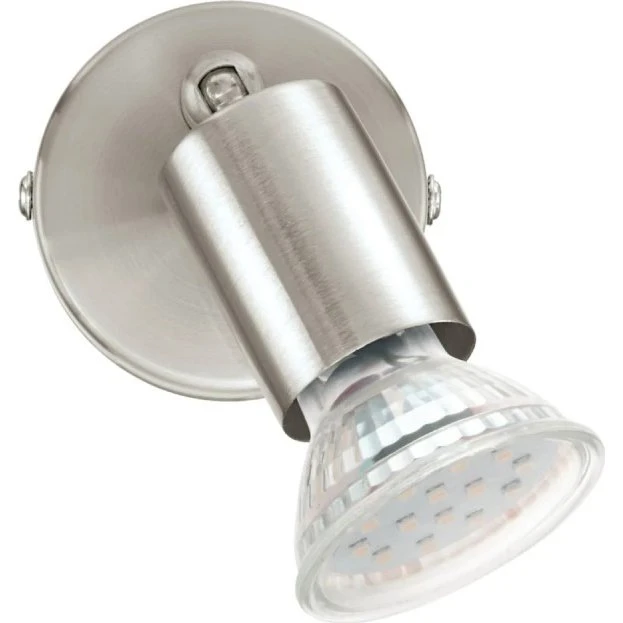 Eglo Buzz Spot LED GU10, børstet stål
