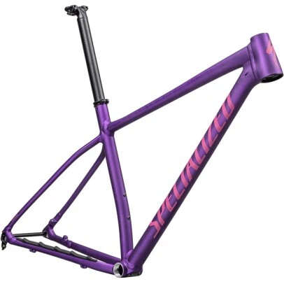 Specialized Chisel HT Frameset 2025 – Gloss Purple Tint/Rebel Pink