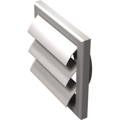 MURRIST AV100 VJ 154x154/Ø100mm Plast Hvid