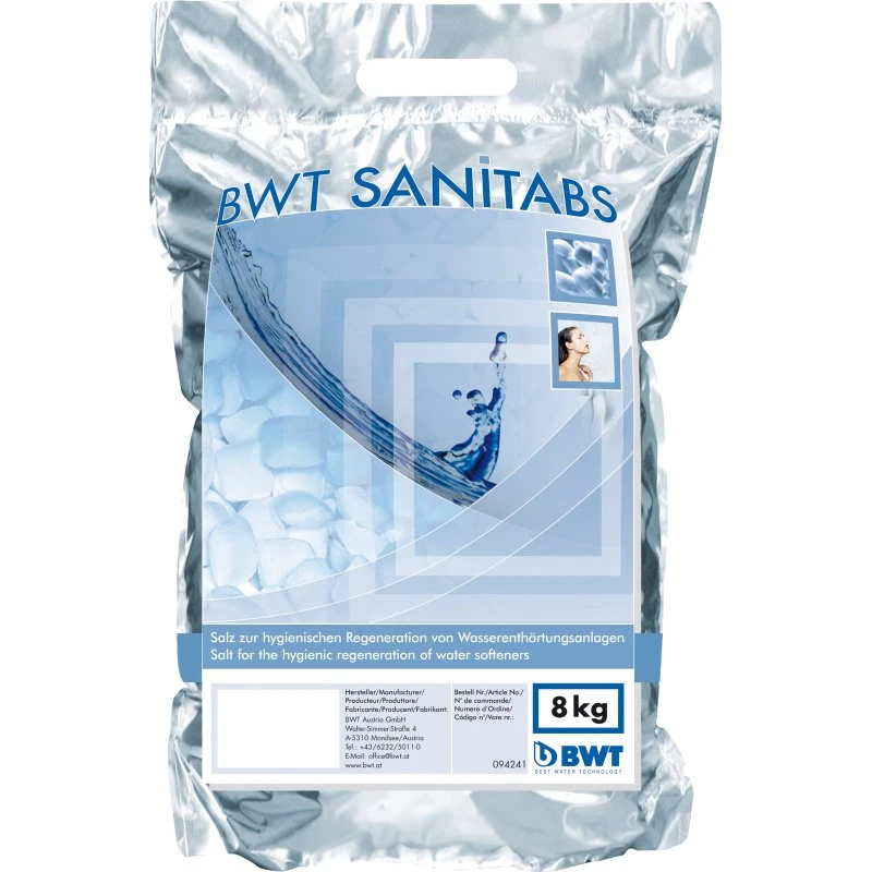 BWT SANITABS Salt til Blødgøringsanlæg