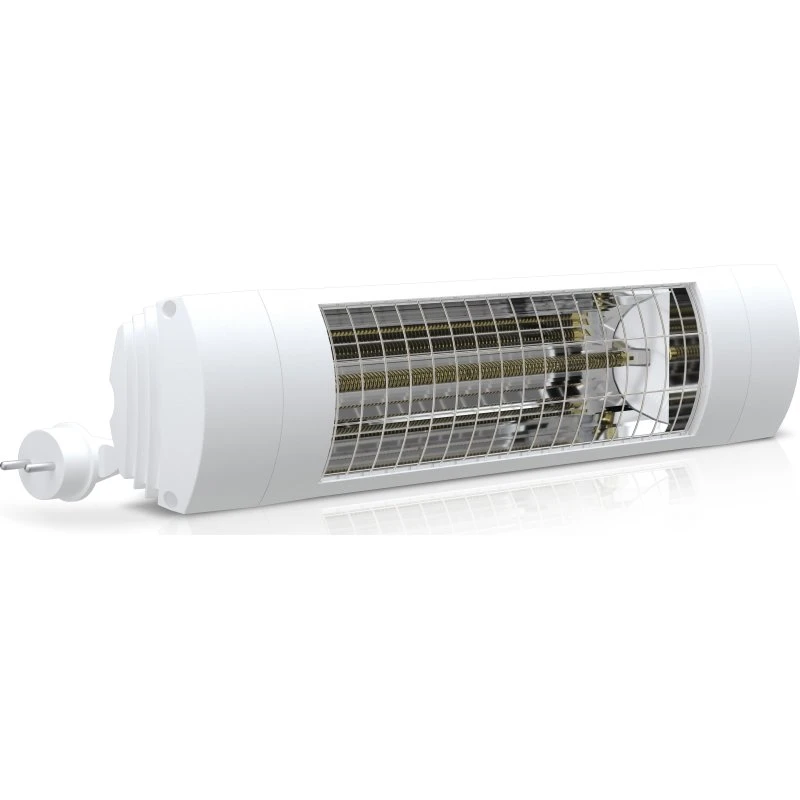 Etherma Exo Comfort 1800W IP65 Hvid med Fjernbetjening