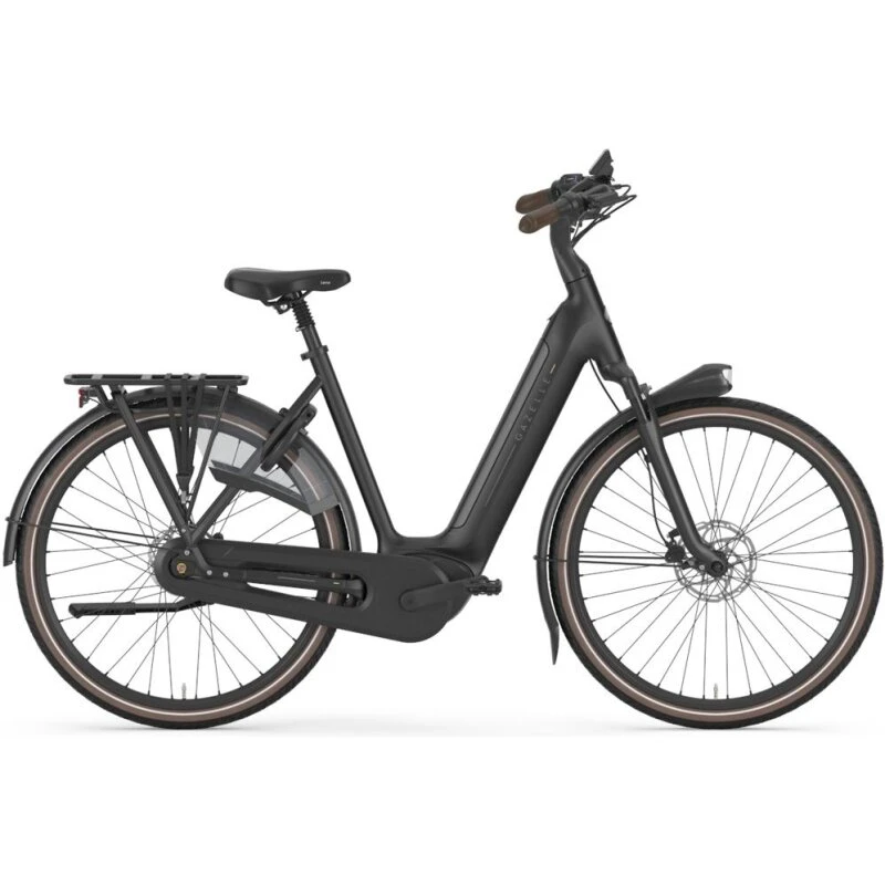 Gazelle Arroyo C8+ Elite 600 Wh - Sort 53 cm