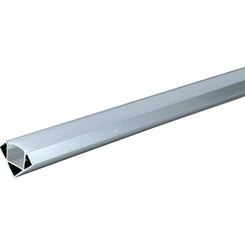 LED Alu Profil-Hjørne 18x18 Al, 2m