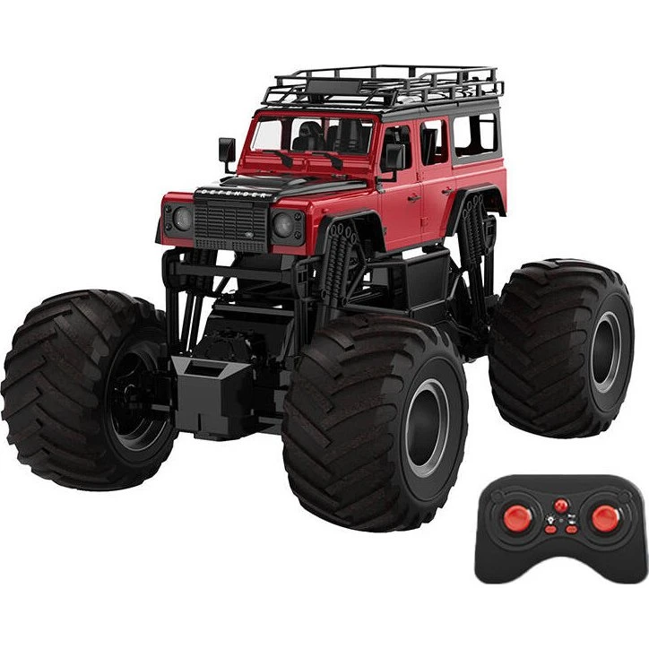 Double Eagle E375-003 RC 18 rød Land Rover Defender