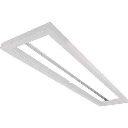 Sense 300x1200 mm Hvid Påbygningsramme Aluminium