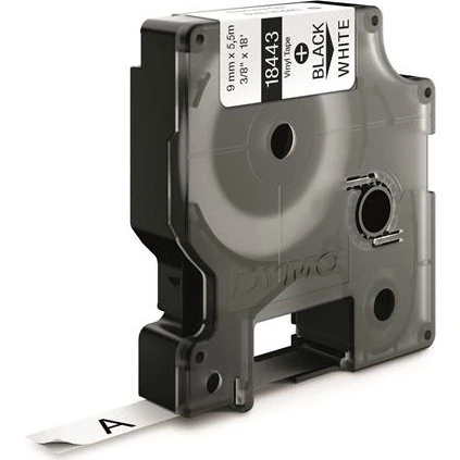 Dymo Rhino Vinyltape 9mm Hvid