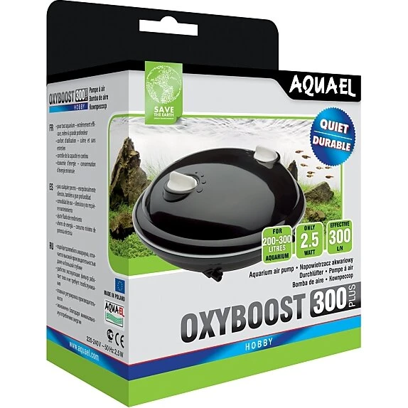 Aquael OxyBoost +300 luftpumpe (300 L/t)