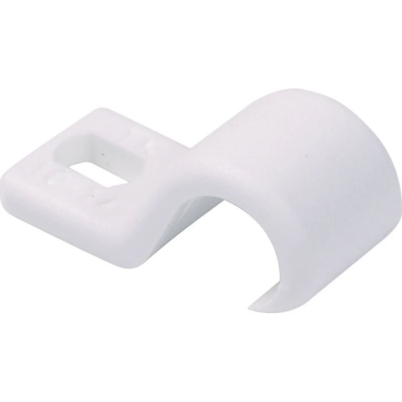 TK Kabelbøjle Hvid Plast 5-7mm