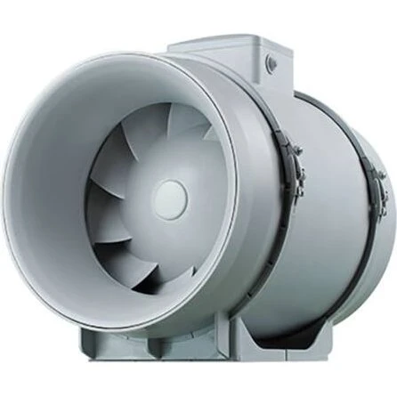 Lindab Kanalventilator MFP 100, 97 mm, plast, 180–245 m³/h