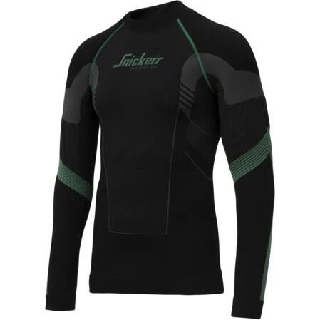 FlexiWork T-shirt læ 9425 sort/grå L