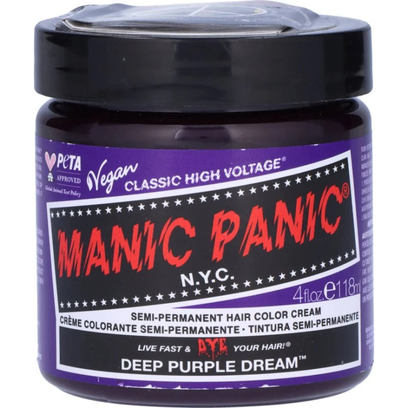 Manic Panic Deep Purple Dream 118 ml Semi-Permanent Hårfarve