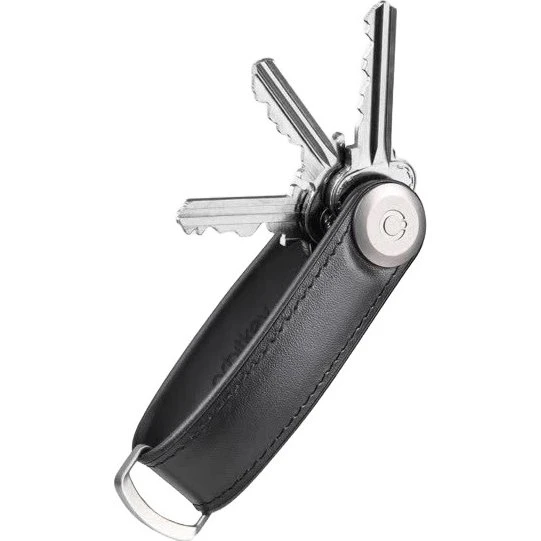 Orbitkey Hybrid Læder Nøgleorganisator - Sort
