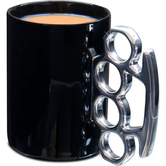 Winkee Knuckleduster Krus - 400ml, Keramik