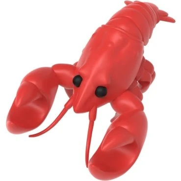 Winkee Larry Lobster Ske- og Grydelågsholder - Rød
