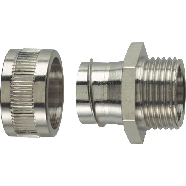 Forskruning HelaGuard SC-FM M25, Ø25 mm, forniklet messing, IP40