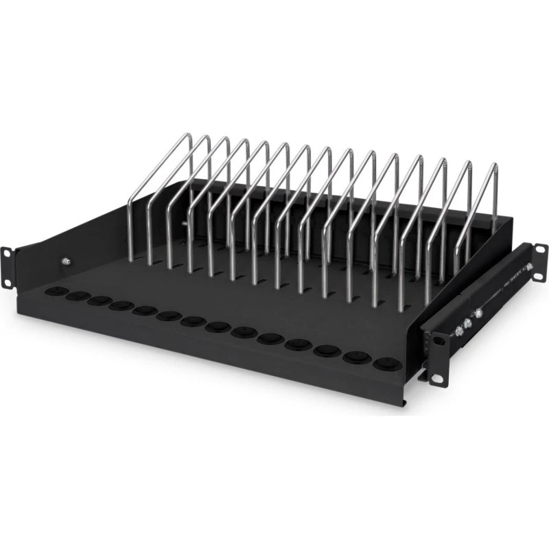 Digitus DN-97665 19" Rackhylde Sort, 1U, til 14 Enheder