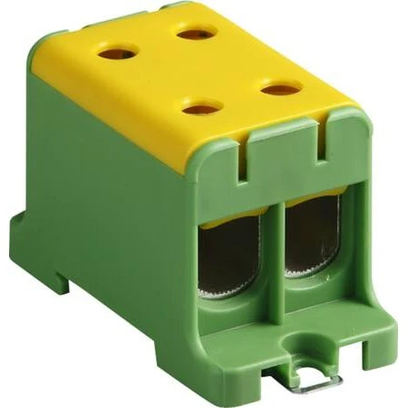 Uni.16-95Q G/Gr Dobbelt Cu/Al Klemme