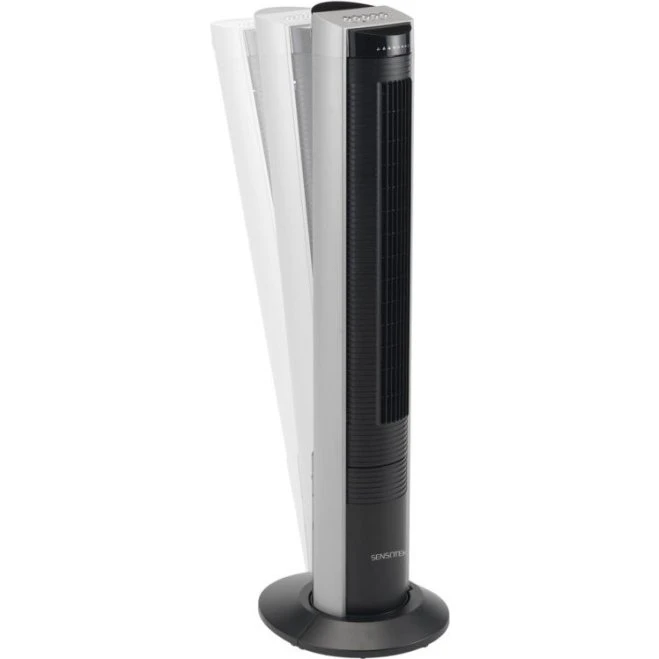 Sensotek ST 800 Tårnventilator, Sort, 103 cm
