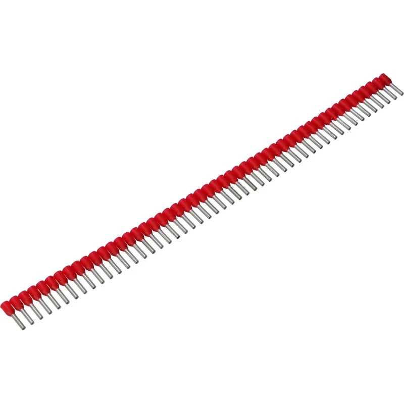 S 320 Terminalrør Rød 1,0 mm² Bånd