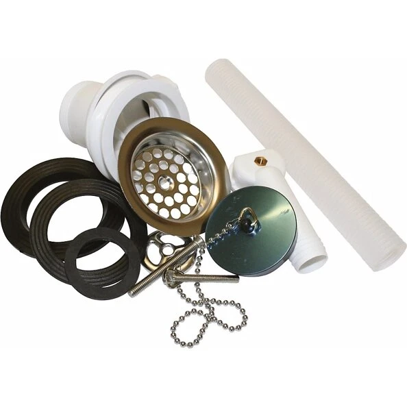 Villeroy & Boch Overløbsarmatur til rengøringsvask 6321/6322/6327, krom