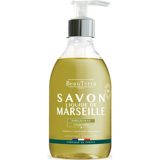 BeauTerra Marseille Flydende Sæbe Oliven 300 ml