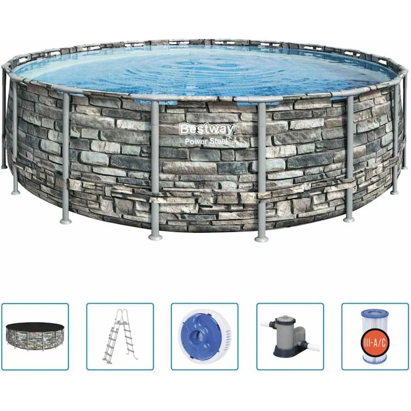 Bestway Power Steel Swimmingpool 549x132 cm