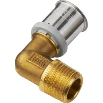 Roth Vinkel 90° 26 mm x 3/4" nippel