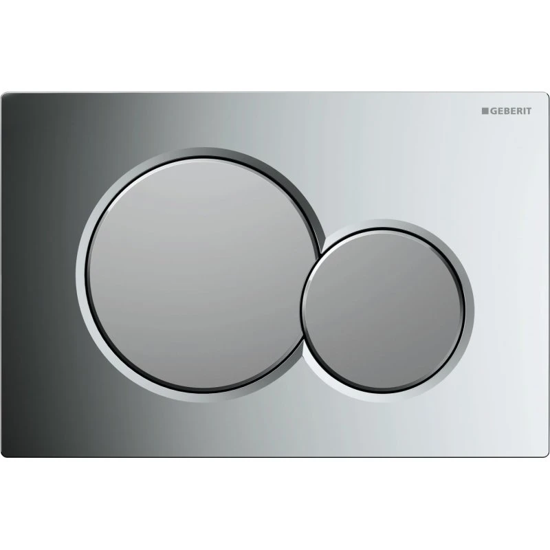 Geberit Sigma 01 Betjeningsplade i Krom/Mat Krom