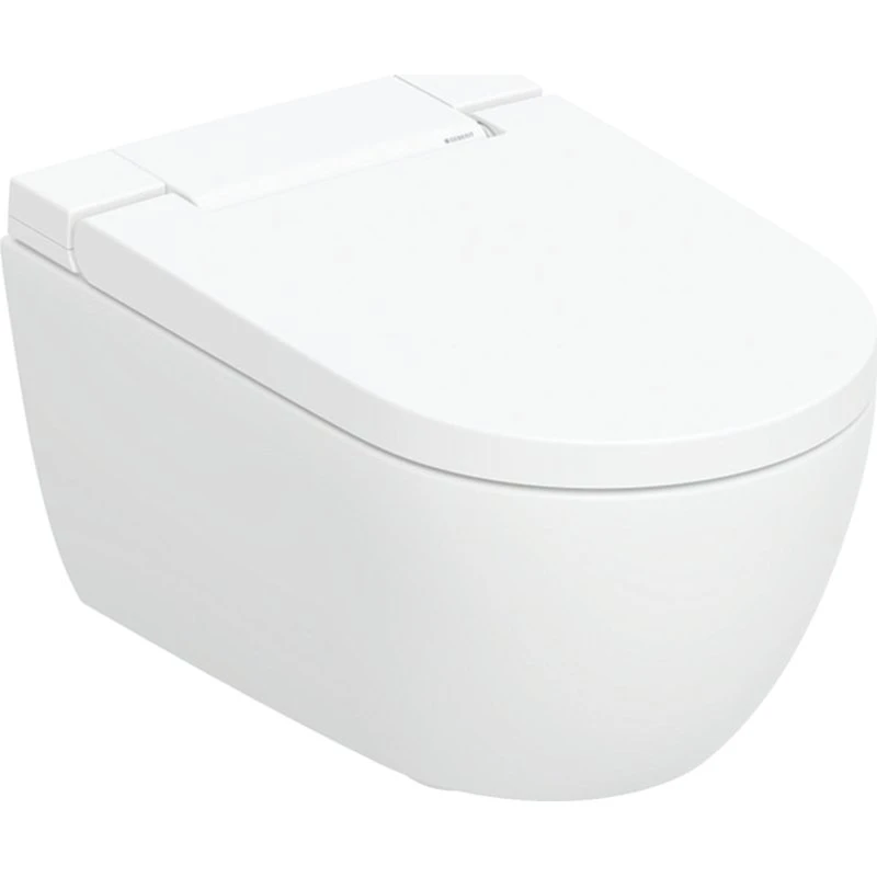Geberit AquaClean Alba væghængt douchetoilet, hvid, uden skyllekant
