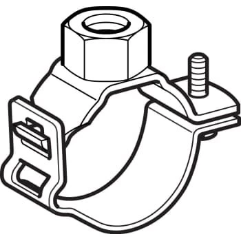 Geberit PEH Rørbærer 50 mm, sort, 12 muffe