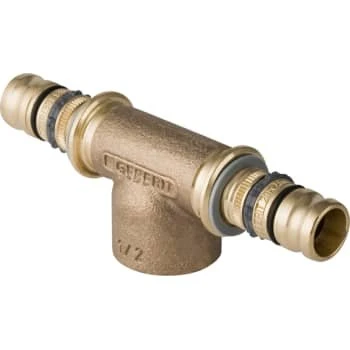 Geberit Mepla T-stykke 63 mm, 1" indv. gevind