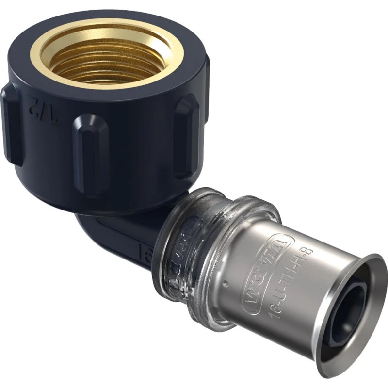 Wavin Tigris K5 25x3/4" overgangsvinkel med muffe