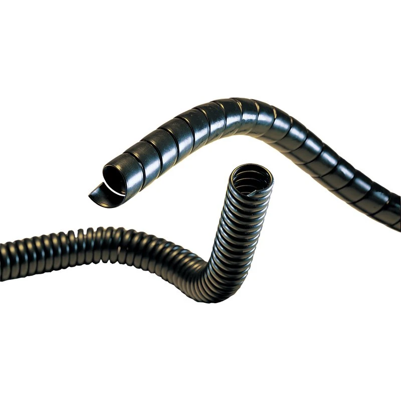 SPS Spiralslange Sort 10/13 mm