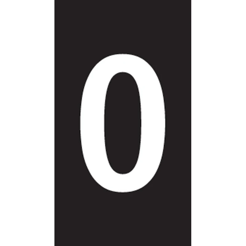 WIC LEDNINGSMÆRKE 0 SORT W2