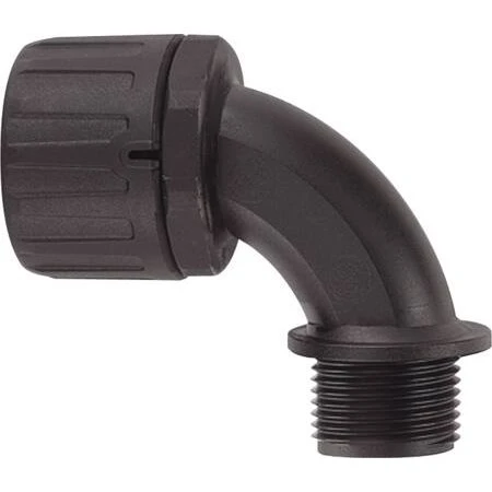 HelaGuard HG-90 Forskruning PA66 F/Ø42-90-M40 Sort
