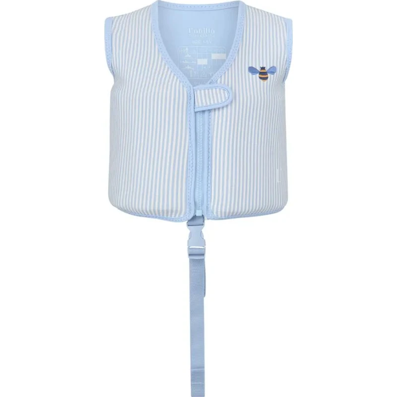 Vanilla Copenhagen Svømmevest med Strop - 1-3 År - Honeybee Blue