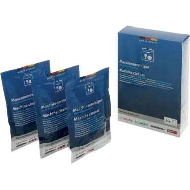 Bosch Machine Cleaner 3 x 45g – Effektiv opvaskemaskine rengøring