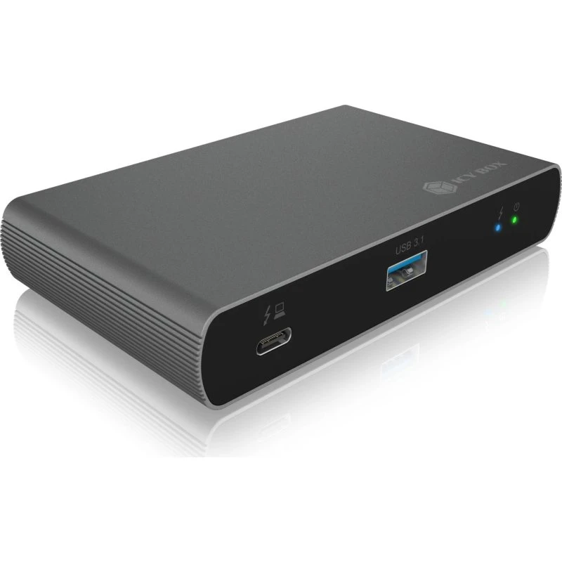 ICY BOX IB-HUB801-TB4 Thunderbolt 4 Hub, 4 Porte, 8K, 85W