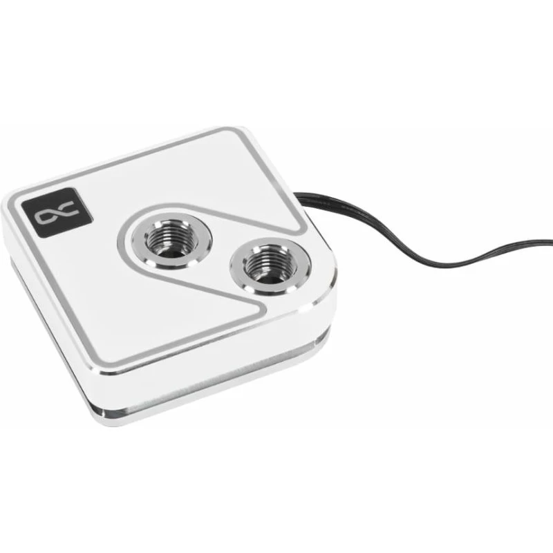 Alphacool Core 1 Aurora CPU-vandblok Hvid/Transparent ARGB