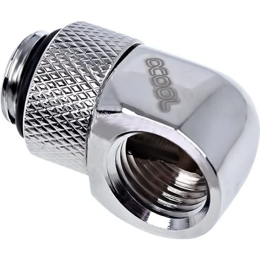 Alphacool Eiszapfen L-connector Sølv 1-pack
