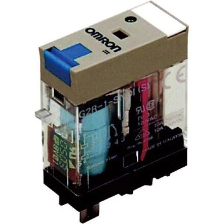 RELÆ, PLUG-IN, 5-PIN, 1C/O, 10 A