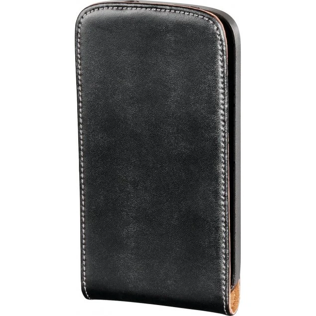 Hama Mobiltaske HTC Salsa Flip-Front Sort Læder