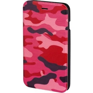 Hama Mobil Wallet DesignLine iPhone 6/6S Camo Rosa