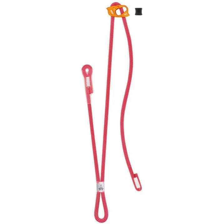Petzl Dual Connect Adjust justerbar dobbelt-slynge, rød