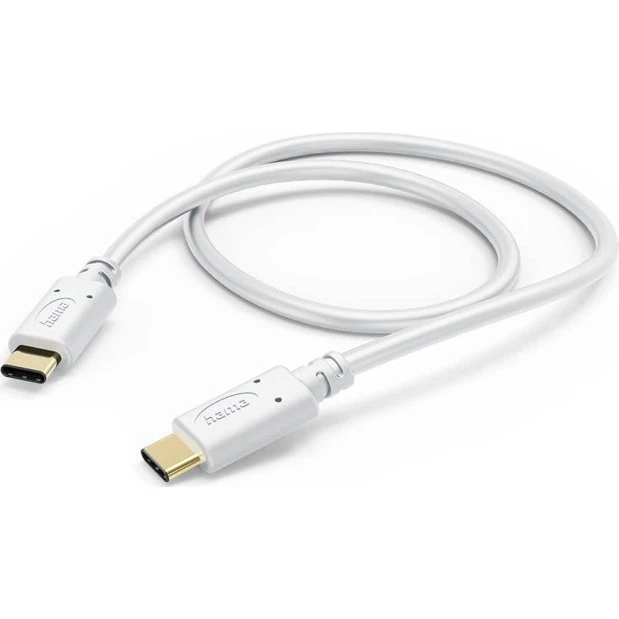 Hama USB-C Kabel Hvidt 1,5m