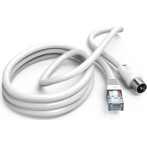 HAMA kabelantenne 75dB hvid 2,5m til RJ45